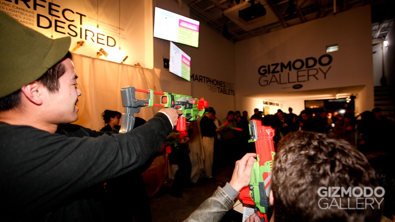 Illustration for article titled Gizmodo Gallery Reader Meet Up Nerf Party Gallery